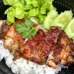 ข้าวไก่อบ หมี่ไก่ 4Rai