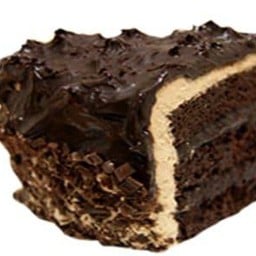 Dark chocolate fudge cake