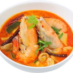 ต้มยำกุ้งแม่น้ำ น้ำข้น