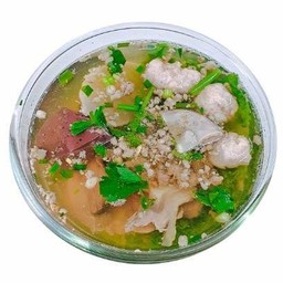 ต้มเลือดหมู ( ไ ม่ ใ ส่ เ ลื อ ด )