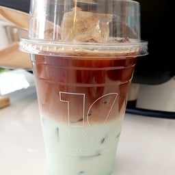 ลาเต้มิ้นท์เย็น