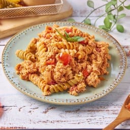 พาสต้าผัดซอสมะเขือเทศ Tomato & Egg Pasta