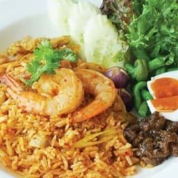 ข้าวผัดต้มยำกุ้ง
