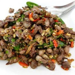 ผัดกระเพราตับปลาทู