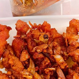 ข้าวกล่องหมูติดมัน