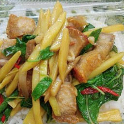 หมู 24 ตามสั่ง Moou 24 steet food