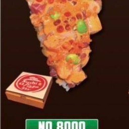 8000.SPICY SUSHI PIZZA