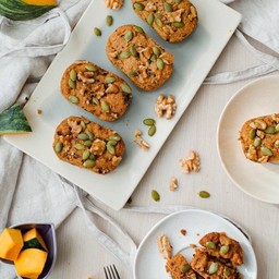 Pumpkin Carrot & Walnut Loaf