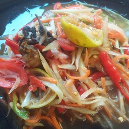 ส้มตำปูปลาร้า