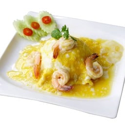 ข้าวไข่ข้นกุ้ง