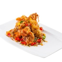 ปูนิ่มผัดพริกเกลือ