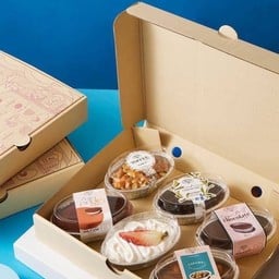 Set B เค้กถ้วย Foil (6ถ้วย) คละรส