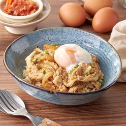 ฺข้าวหน้าหมูสไลซ์ ไข่ออนเซ็น Butadon