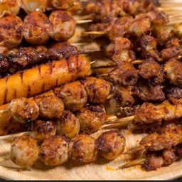 ฮ็อดดรอกลูกชิ้น คละ10ไม้ หม่าล่า