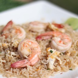 ข้าวผัดกุ้ง จุงเบย