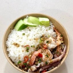 ข้าวทะเลคั่วพริกเกลือ