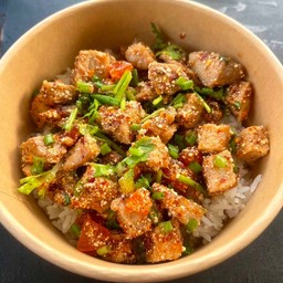 ข้าวด้งเขย่าหมูแซ่บซี๊ด