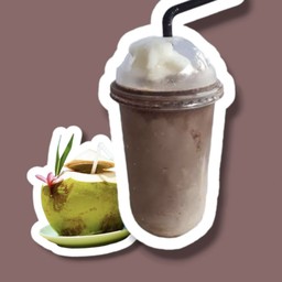 มะพร้าวปั่นโกโก้