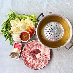 หมูกะทะชุดใหญ่