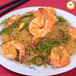 หมี่ผัดชะอม