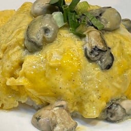 ข้าวไข่ข้นหอยนางรม