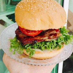 เบอร์เกอร์สเต็กหมู