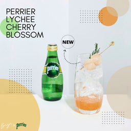 Perrier Lychee Cherry Blossom
