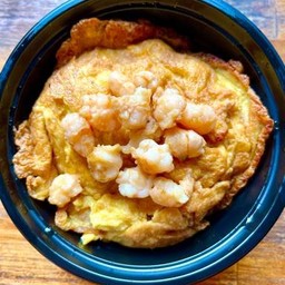 ข้าวไข่เจียวกุ้งสับ