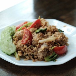 ข้าวผัดโบราณหมู
