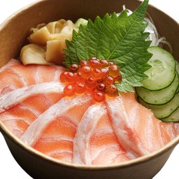 Salmon Ikura Don