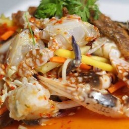 ยำมะม่วงปูม้า