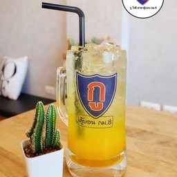 เสาวรสมะนาวโซดาเย็น