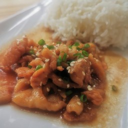 ข้าวไก่ผัดซอสเทริยากิ