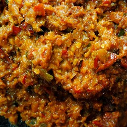 น้ำพริกปลาร้า(สุก)