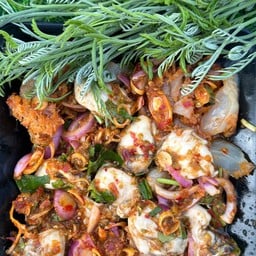 ยำหอยนางรมบ้านโพธิ์