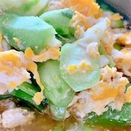 บวบผัด ไข่