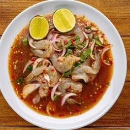 ยำกุ้งสด