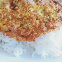 ข้าวไข่เจียว หมูสับ