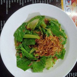 คะน้าปลาเค็ม100