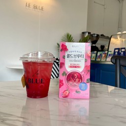 Cold Brewed ชาเกาหลี สตรอว์เบอร์รี&ชบาแดง