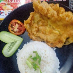 ข้าวไข่เจียว2ฟอง