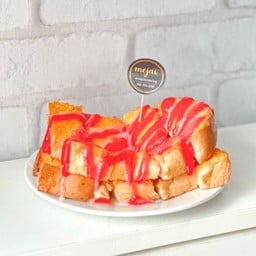 ปังปิ้ง เนยนม+สตรอว์เบอร์รี่ 2 แผ่น