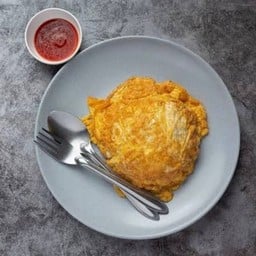 ข้าวไข่เจียว (ไข่ 2 ฟอง)