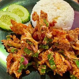 ข้าวยำไก่แซ่บ