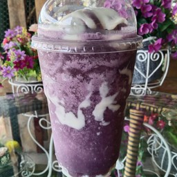 บลูเบอร์รี่โยเกิร์ต  (ปั่น)