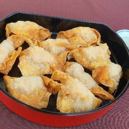 เกี้ยวกุ้งกรอบ (ขนาดใหญ่ 10 ชิ้น)