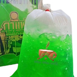 เขียวมะนาวโซดา ถุงกระดาษ