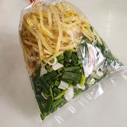 ผัก ( ขิง ต้นหอม)