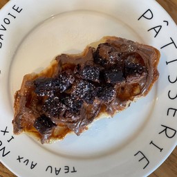 Nutella brownie bite croffle