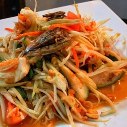 ส้มตำไทย แมงดา